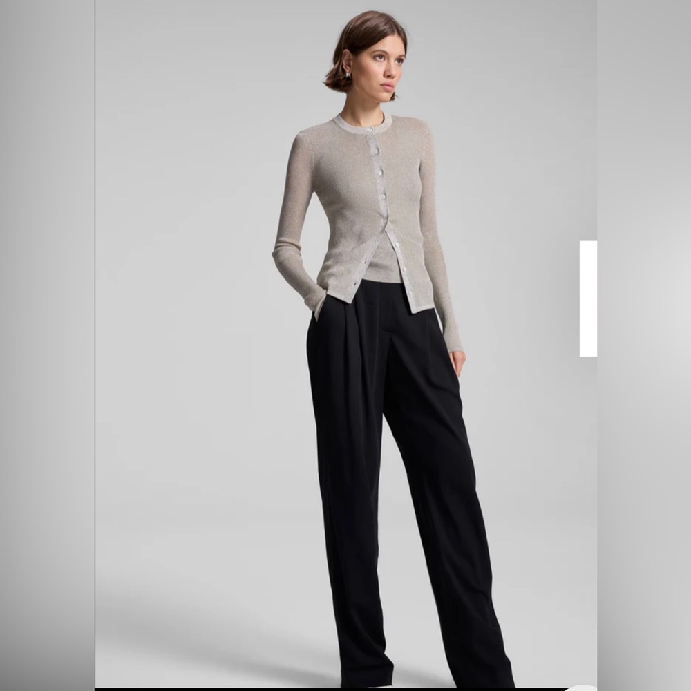 A.L.C Fisher Fine Lurex Cardigan $395